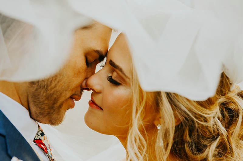 A quiet moment between two people